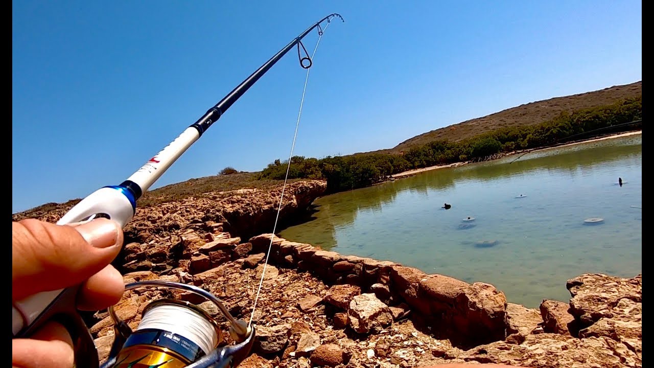 Fishing an abandoned Pearl Farm