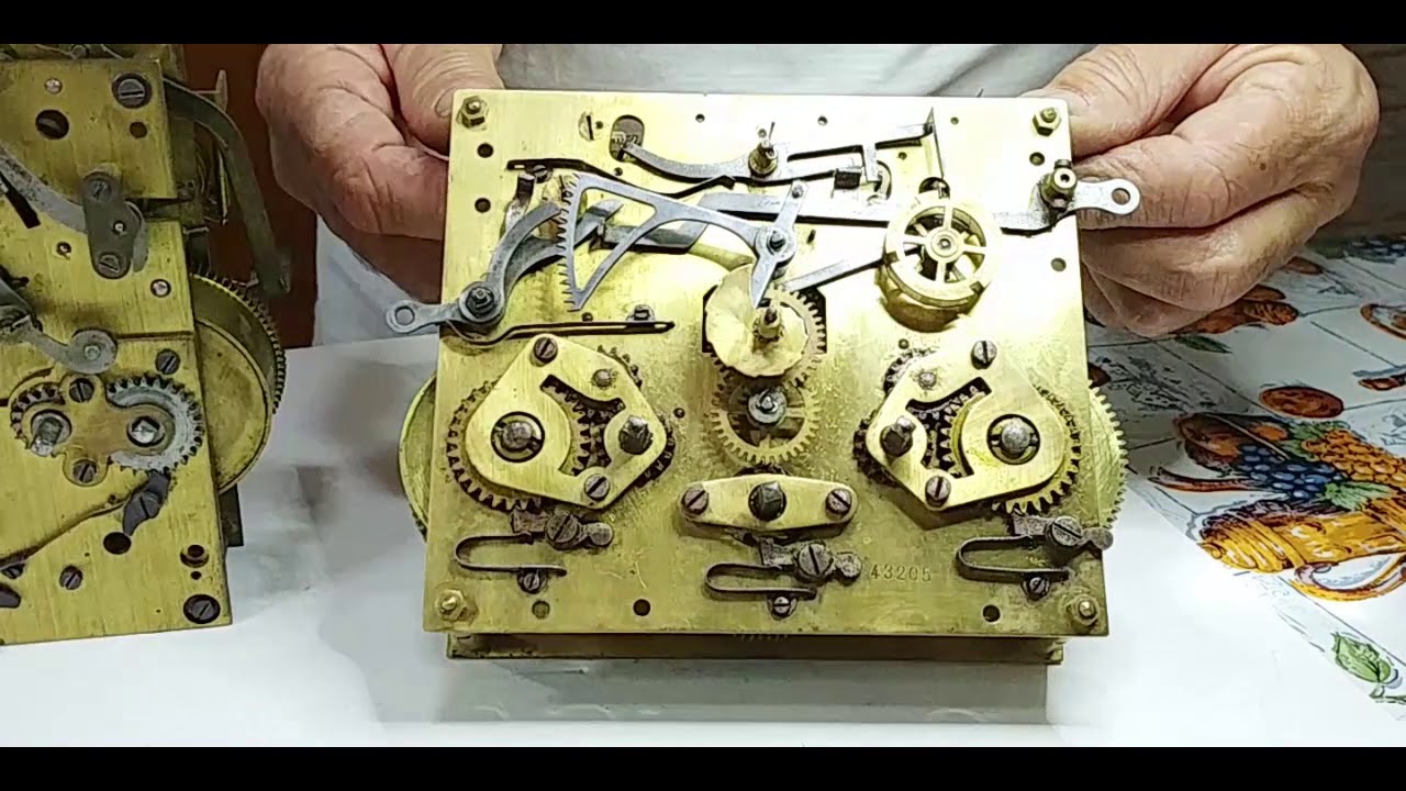 Especial Relogio Carrilhão Junghans Mauthe Gustav Becker  GB e Duas Setas