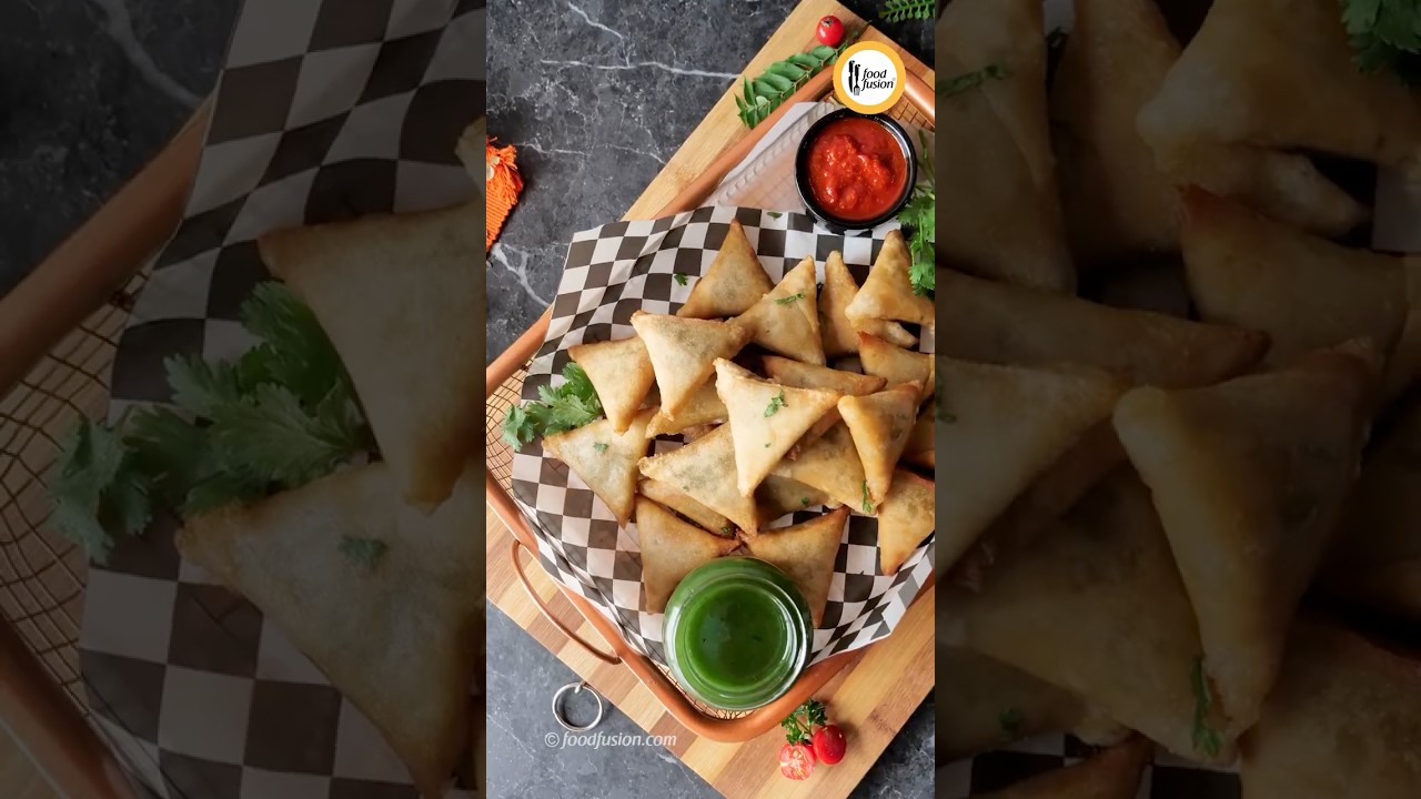 Street Style Qeema Samosa | Make & Freeze Recipe By Food Fusion (Ramzan Special)