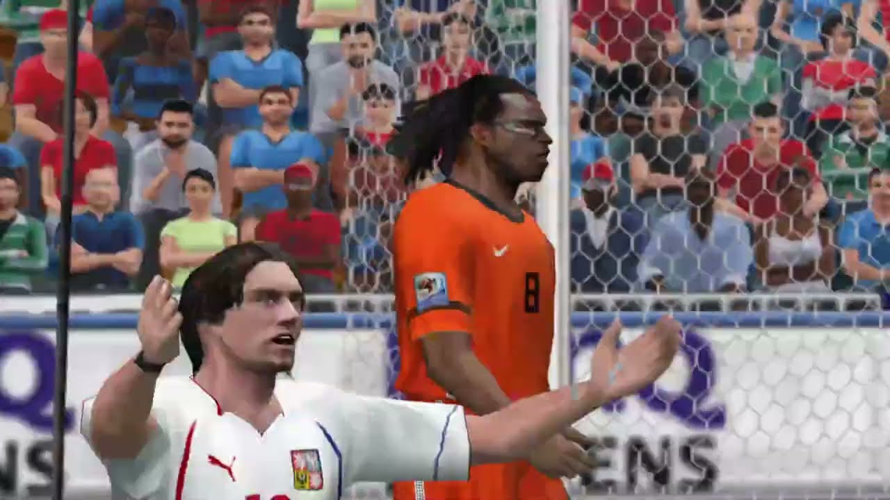 Czech Republic vs Netherlands , Euro , PES 6 2006 , Playstation PS2/PC