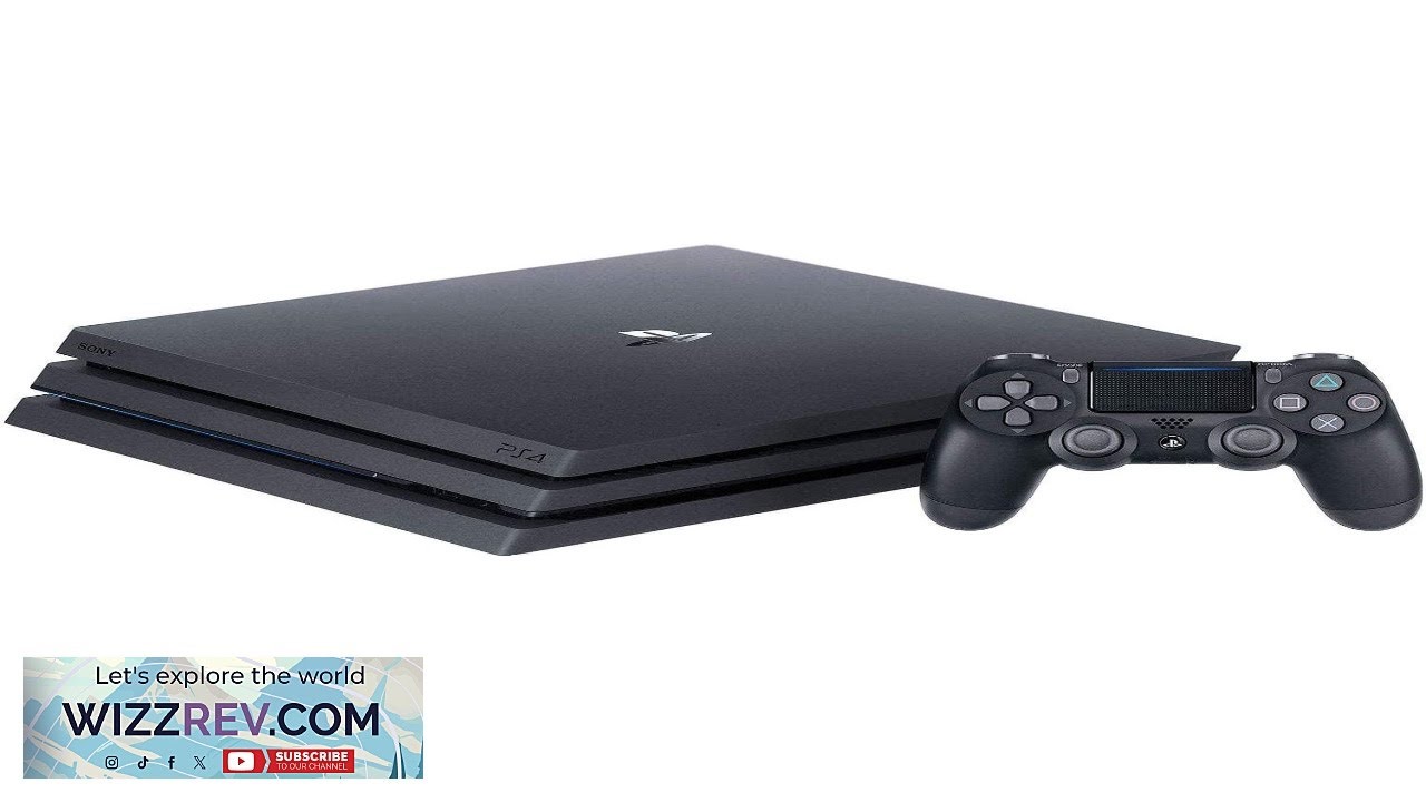 Sony PlayStation 4 Pro Console (3002470) Jet Black 1TB
