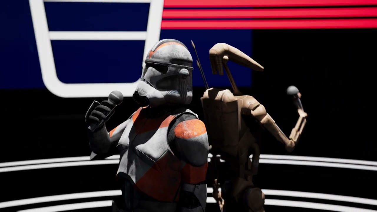 STAR WARS VOICE - Heroes Tonight AI cover