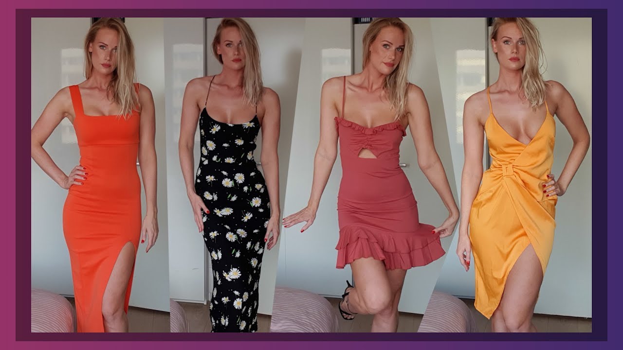 ASMR Unboxing Asos Dresses + Try on HAUL