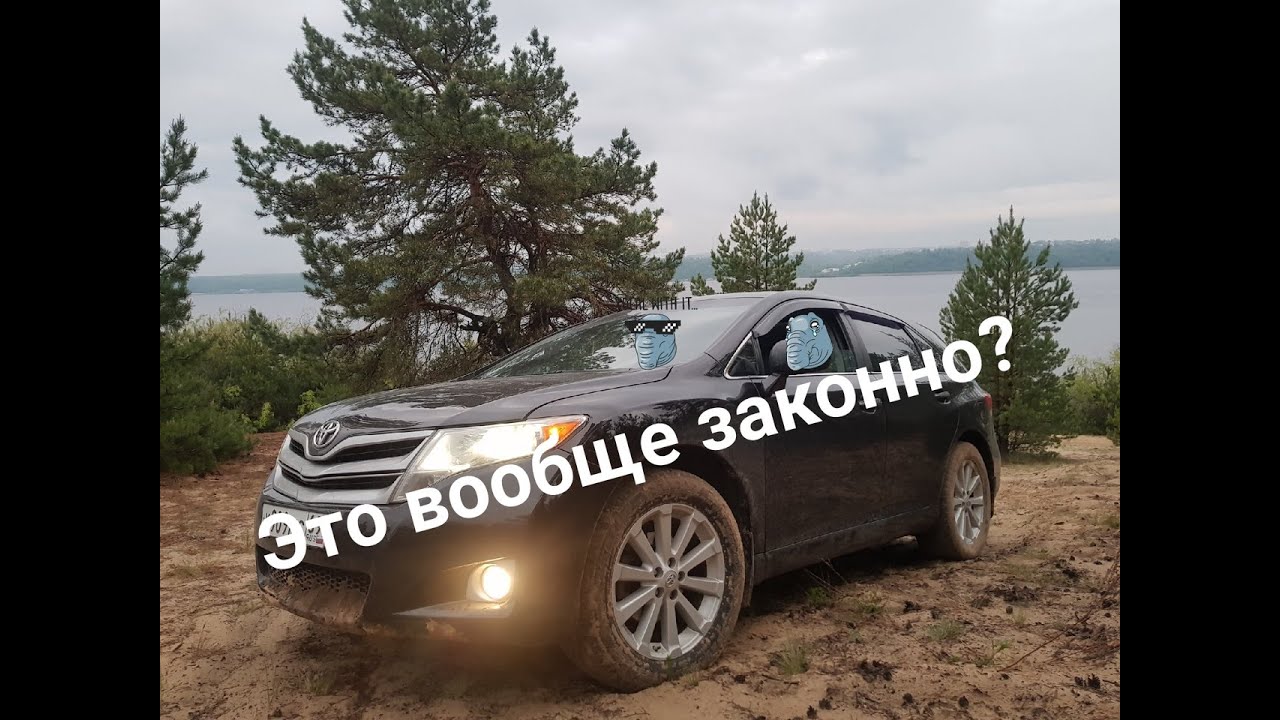 нива на здоровенных колесах по песку,venza чуть не погибла