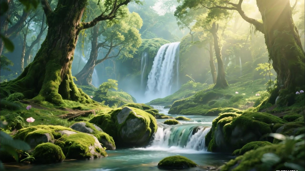 Calming Piano & Water Sounds 💧 Relaxation for Sleep, Healing & Inner Peace,Spa Relax Sleep