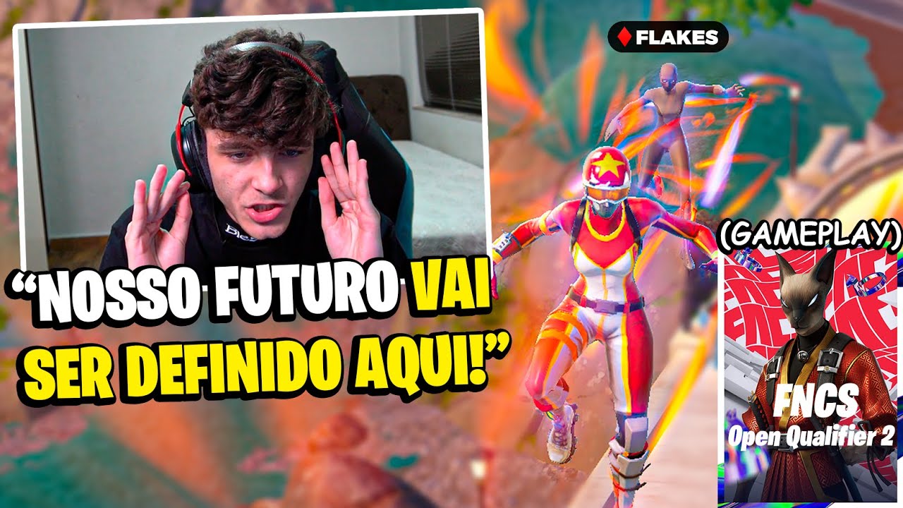 TUDO OU NADA! Gameplay Completa do Suetam e Flakes na FNCS Week 2