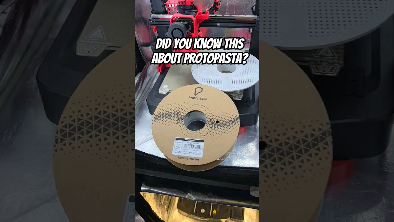 PROTOPASTA FUN FACT #filament #protopasta #3dprinting #bambulab #bambup1p #bambulaba1 #p1p #p1s #x1c