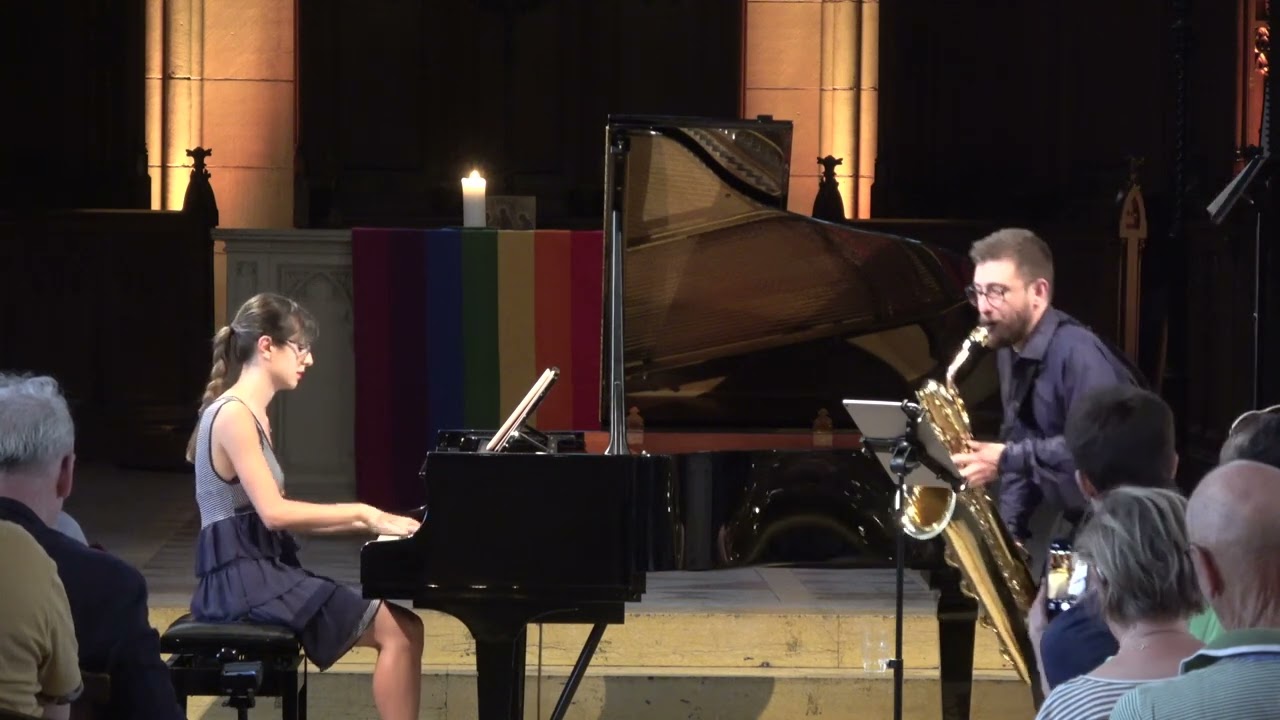 Camille Saint-Saëns - Bassoon Sonata Op.168 (Baritone Saxophone) 1st Mov.
