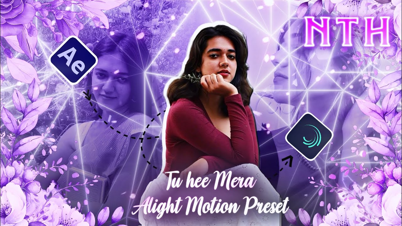TU HI MERA alight motion simp edit preset❤️‍🔥💐 @NTHEDITZ #xml #preset #alightmotion