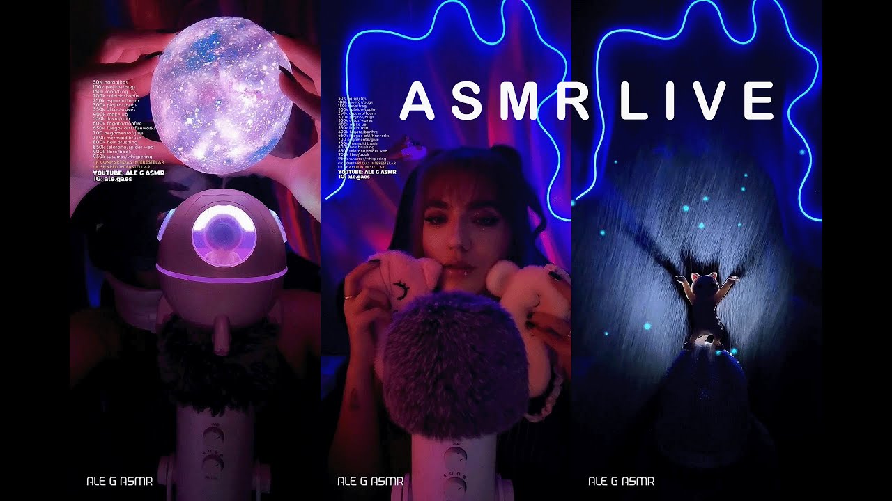 ALE G ASMR LIVE | Deep Relaxation ASMR Experience 😴💤 | Relajación profunda