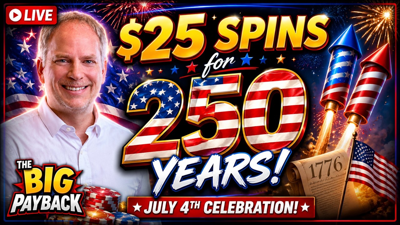 🔴 LIVE SLOTS: LET'S CRUSH IT on the 4th of July!