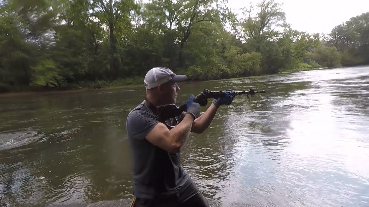 Metal Detecting Found a Gun: Civil War Burnside Carbine Rifle & Bullets !!!!!