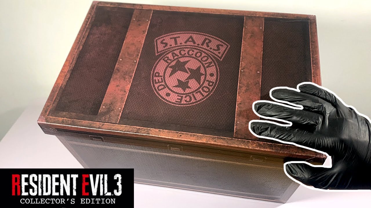 Resident Evil 3 Collectors Edition PS4 Unboxing