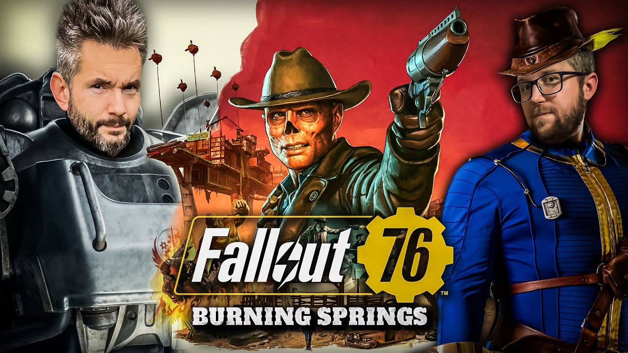 URODZINY KANAŁU DWORKOPA w Fallout 76 | Burning Springs