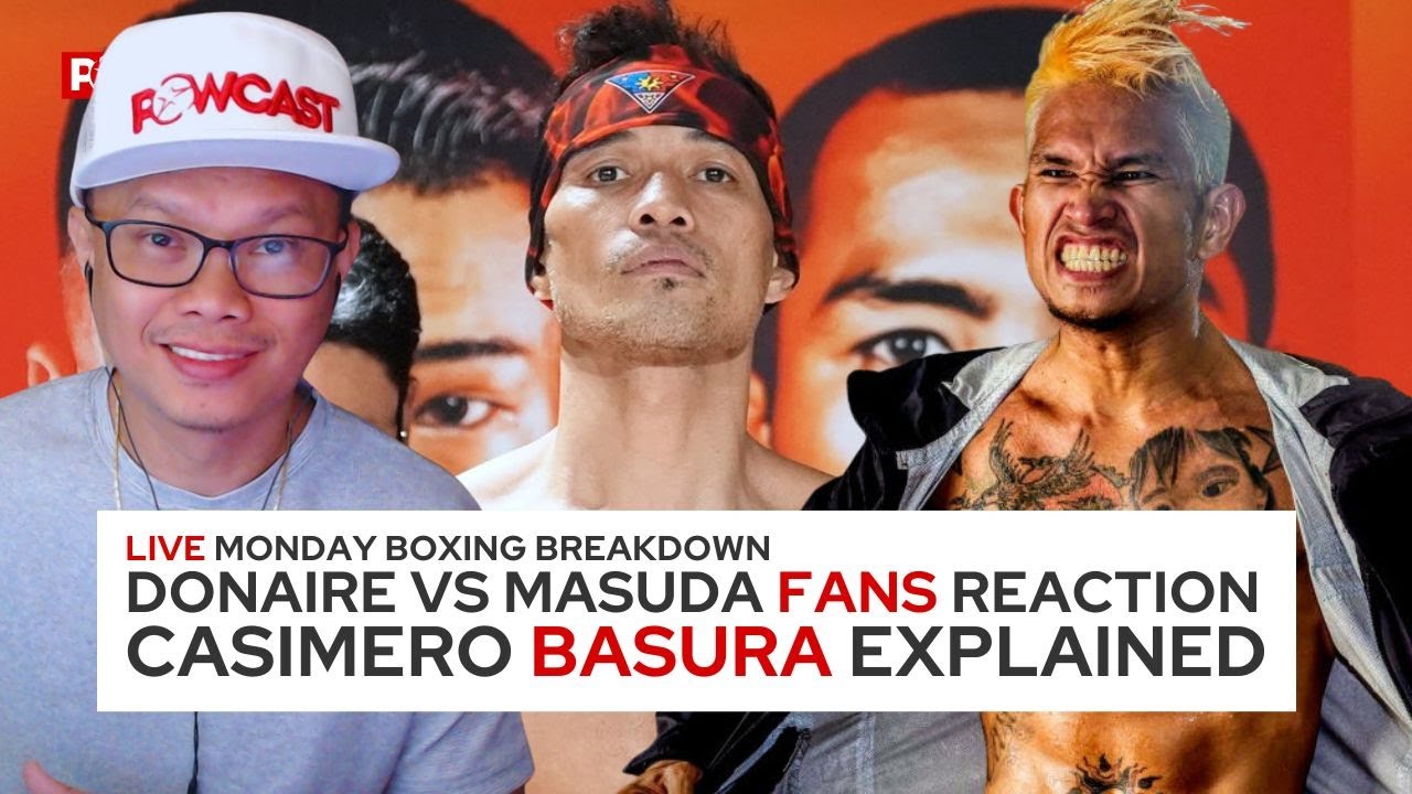 Donaire vs Masuda Fans Reaction | Casimero Basura Explained