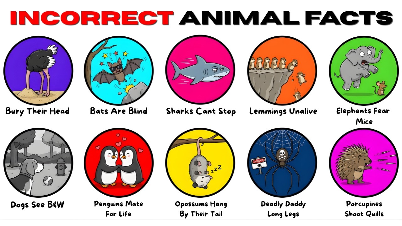 Incorrect Animal Facts Everyone Still Believes