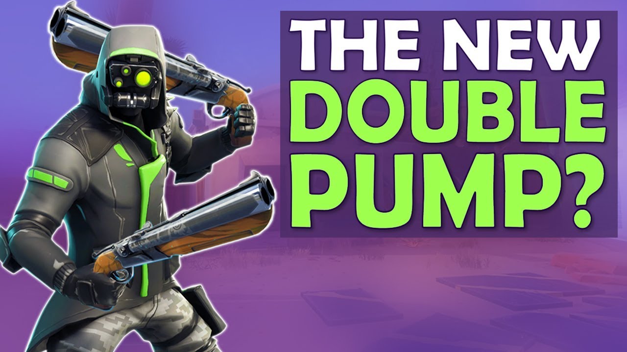 THE NEW DOUBLE PUMP | DOUBLE BARREL SHOTGUN - (Fortnite Battle Royale)