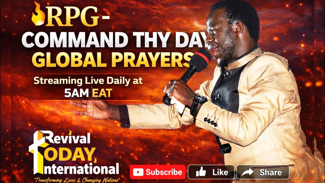 RPG - COMMAND THY DAY GLOBAL PRAYERS || 12TH FEBRUARY 2026