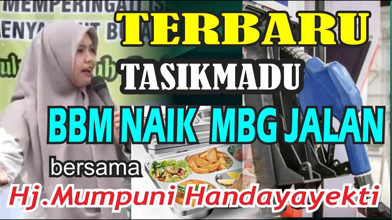 BBM TIDAK NAIK MBG TETAP JALAN PENGAJIAN DI TASIKMADU BERSAMA HJ.MUMPUNI HANDAYAYEKTI ,5 APRIL 2026