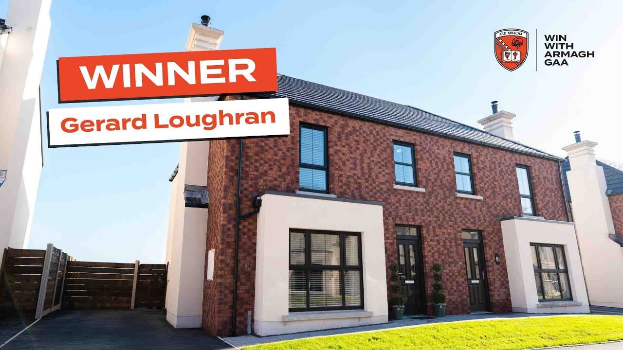 Win With Armagh GAA • Newry House Winner • Gerard Loughran