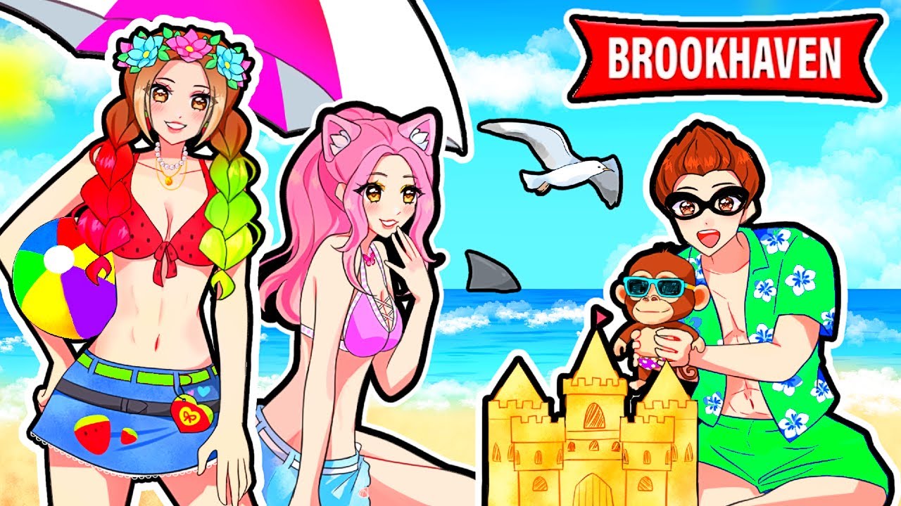 Bella & FRIENDS Go to THE BEACH in Brookhaven!