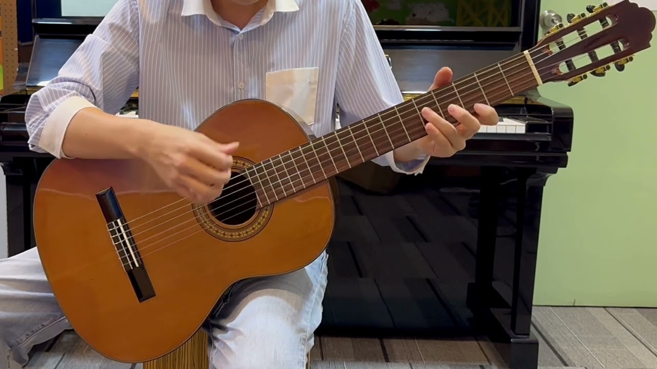 Классическая гитара Jerubbaal Solid Cedar Rosewood CL11 (демонстрация звука Wake Me Up When Septe...