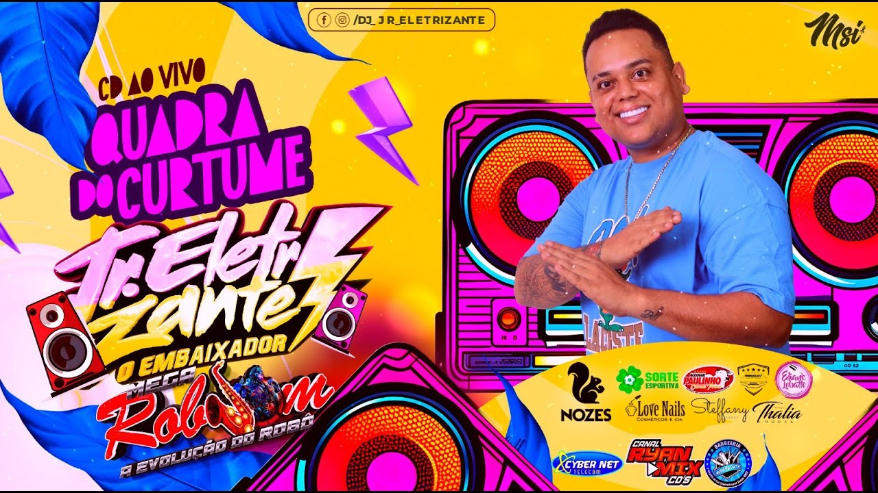 CD AO VIVO MEGA ROBSOM A EVOLUÇÃO NA QUADRA DO CURTUME 11-02-2024 DJ JR ELETRIZANTE