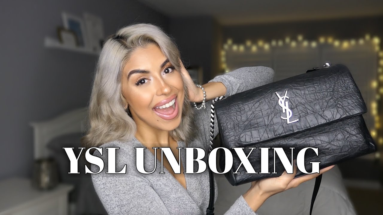 MY FIRST YSL BAG | West Hollywood Unboxing & Review