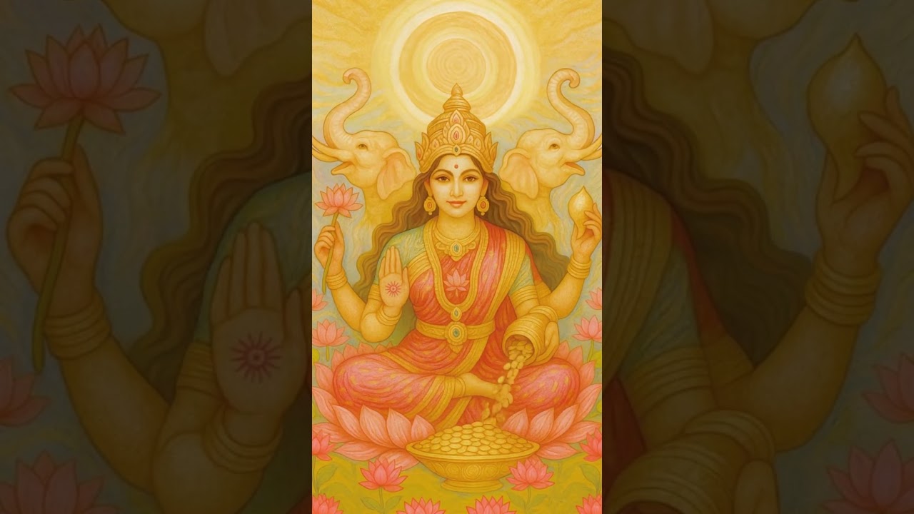 大吉祥天母心咒【一小時🔁】豐盛女神拉克西米 Lakshmi｜吸引財富・平靜心靈・工作冥想背景音樂｜莯皂房子｜莯莯匠