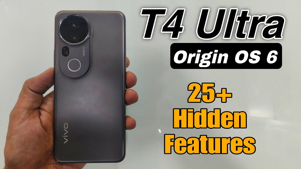 Vivo T4 Ultra Hidden Features/Tips & Tricks ft. Origin OS 6