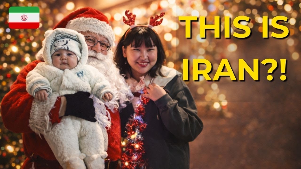 ИРАН 🇮🇷 Сочельник в Тегеране 🌲 | город превращается в праздник