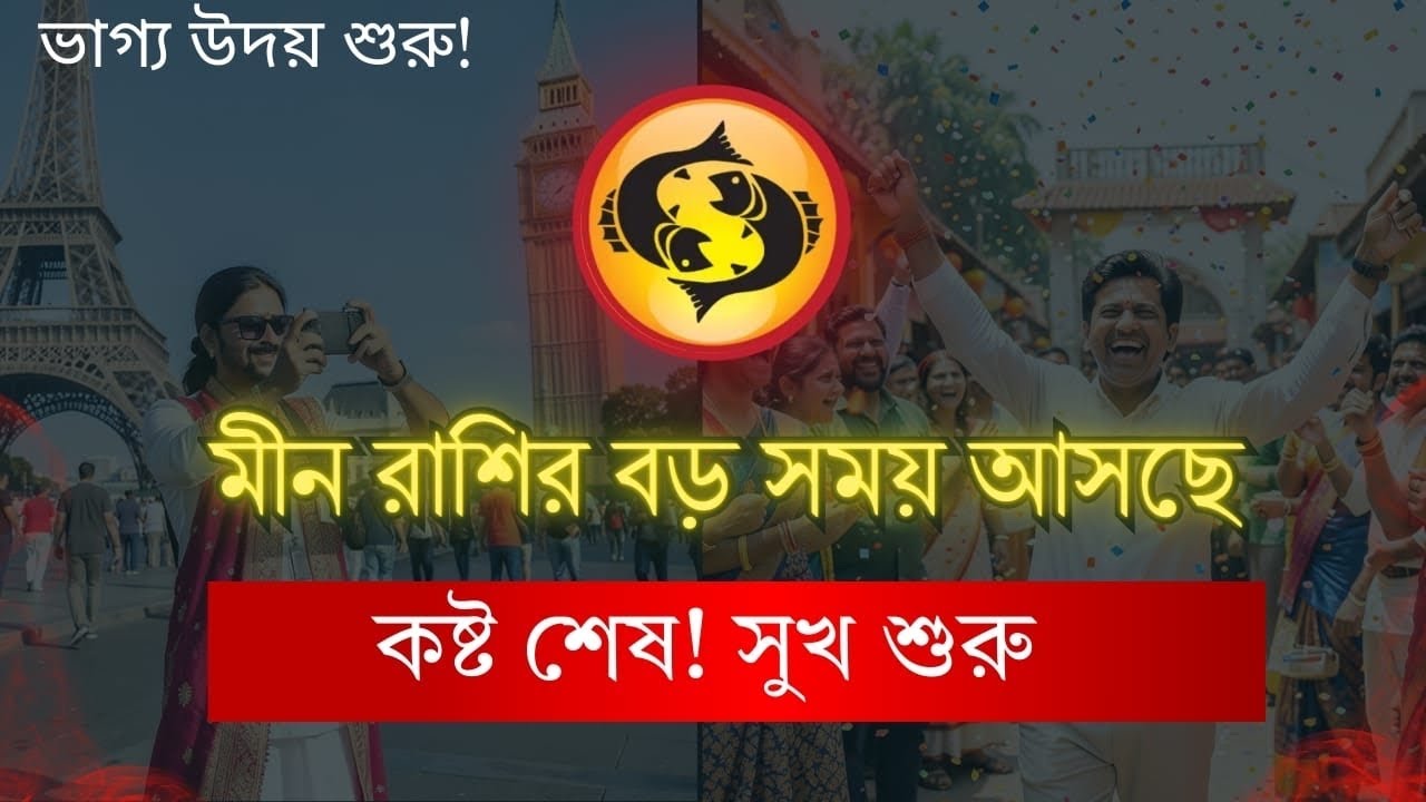 মীন রাশির ভাগ্য হঠাৎ বদলাতে চলেছে! 😱 | Meen Rashi Agami Din