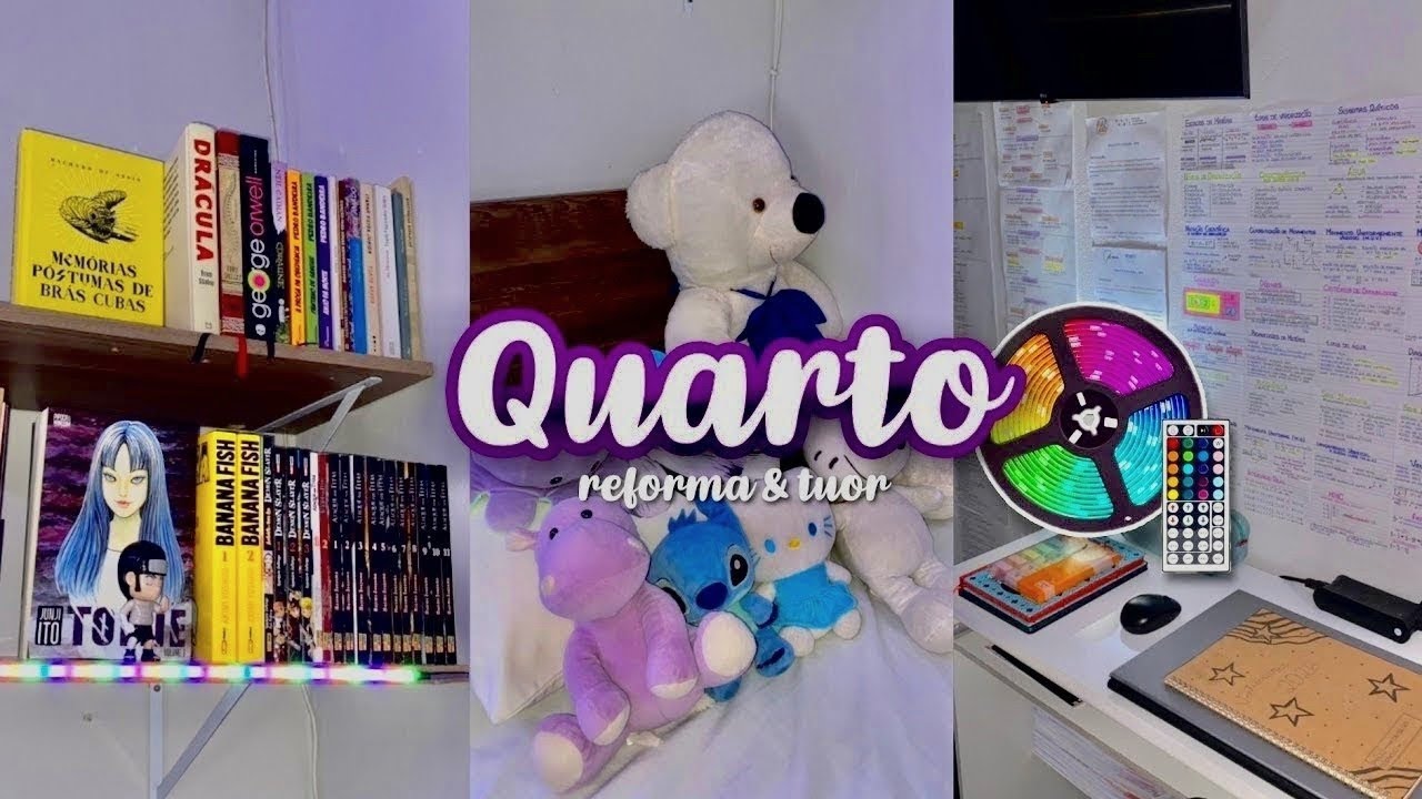 REFORMA & TUOR PELO MEU QUARTO 🛏️✨