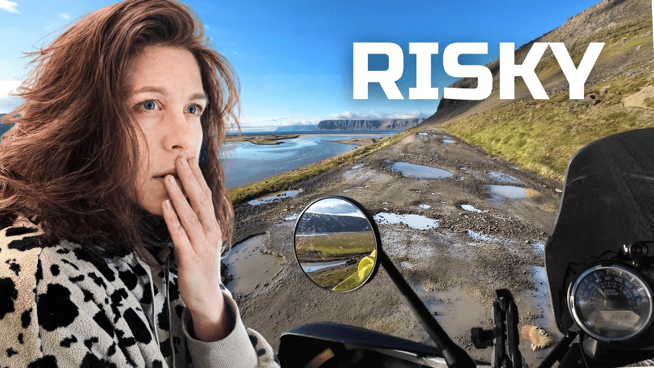 I Risked It All for This Place | Iceland Puffin Cliffs [Ep. 20] &ndash; Royal Enfield Himalayan Motorcycle