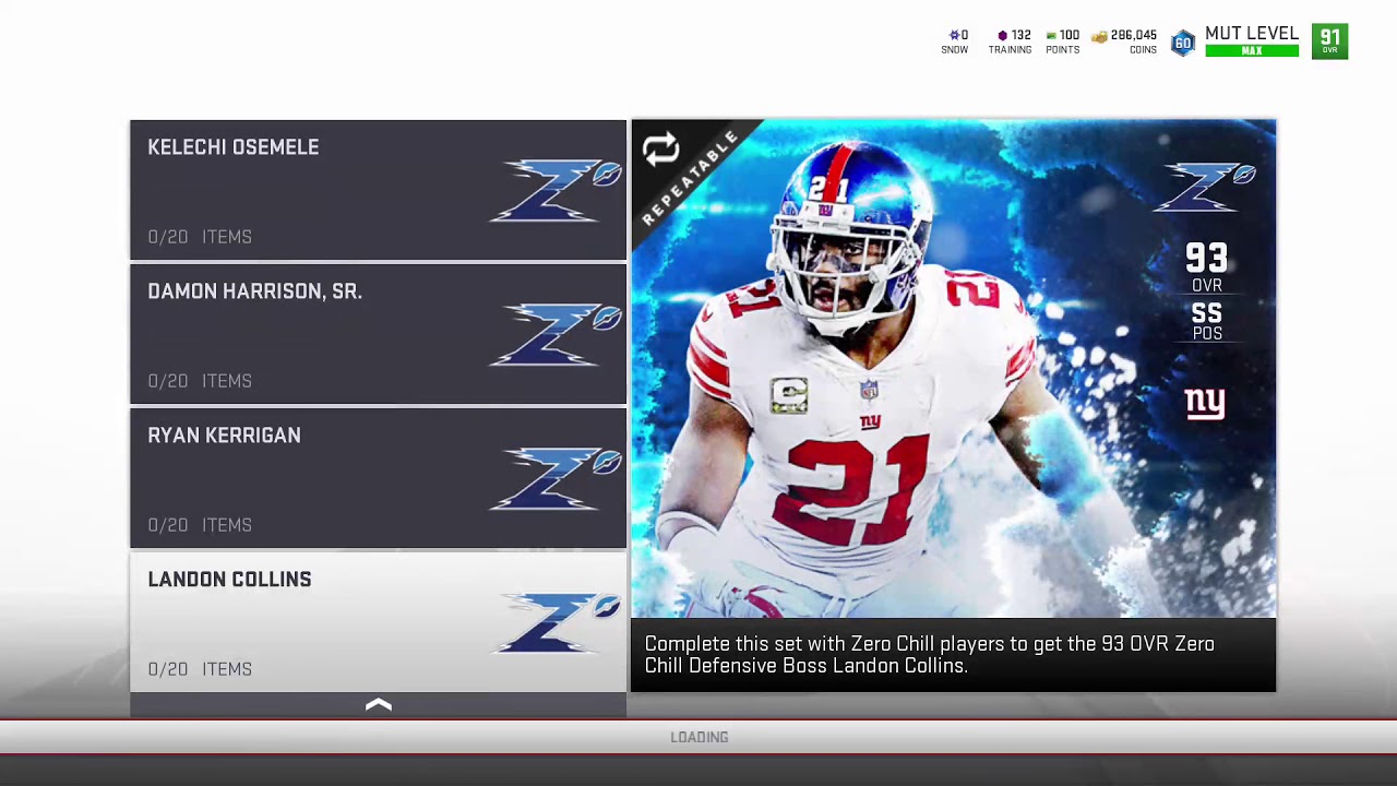 Madden 19 Zero Chill event breakdown