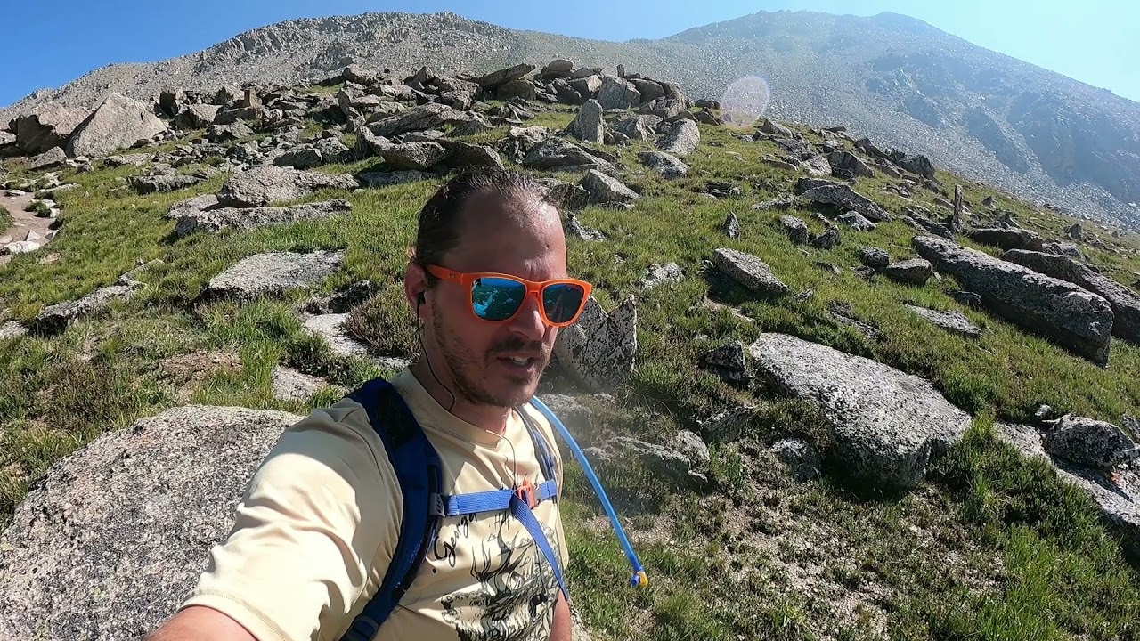 Climbing Mt. Yale (14,196') via the Southwest Slopes Route