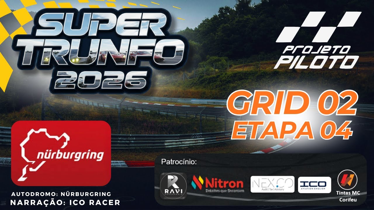 Super Trunfo 2026 | Grid 2 | Etapa 4 |Nürburgring