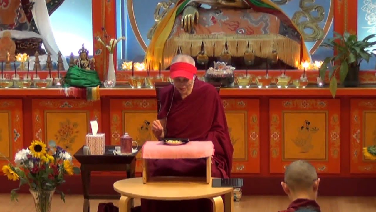 Venerable Thubten Chodron: The Four Establishments of Mindfulness Part 1