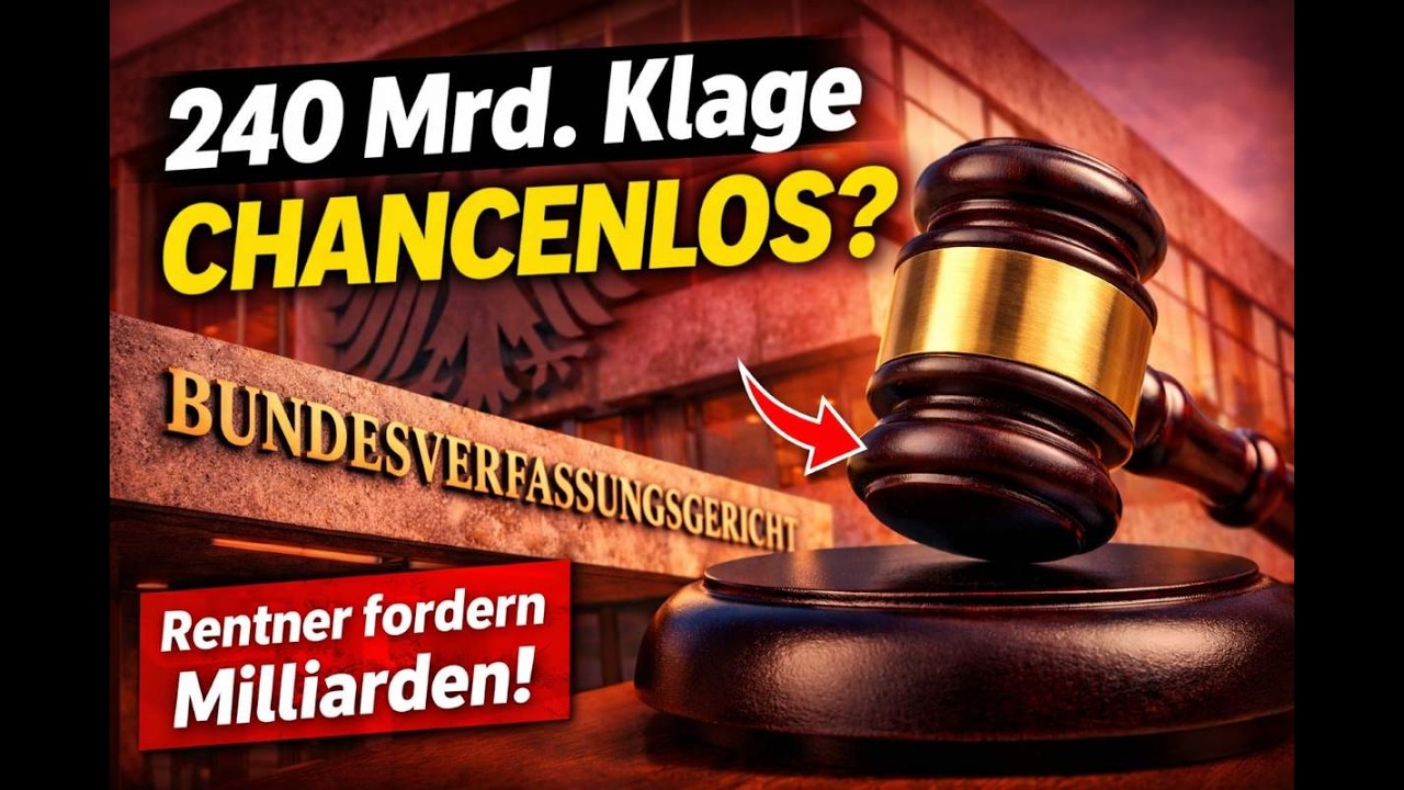 Mega 240 Milliarden-Rentner Klage: Chancenlos?