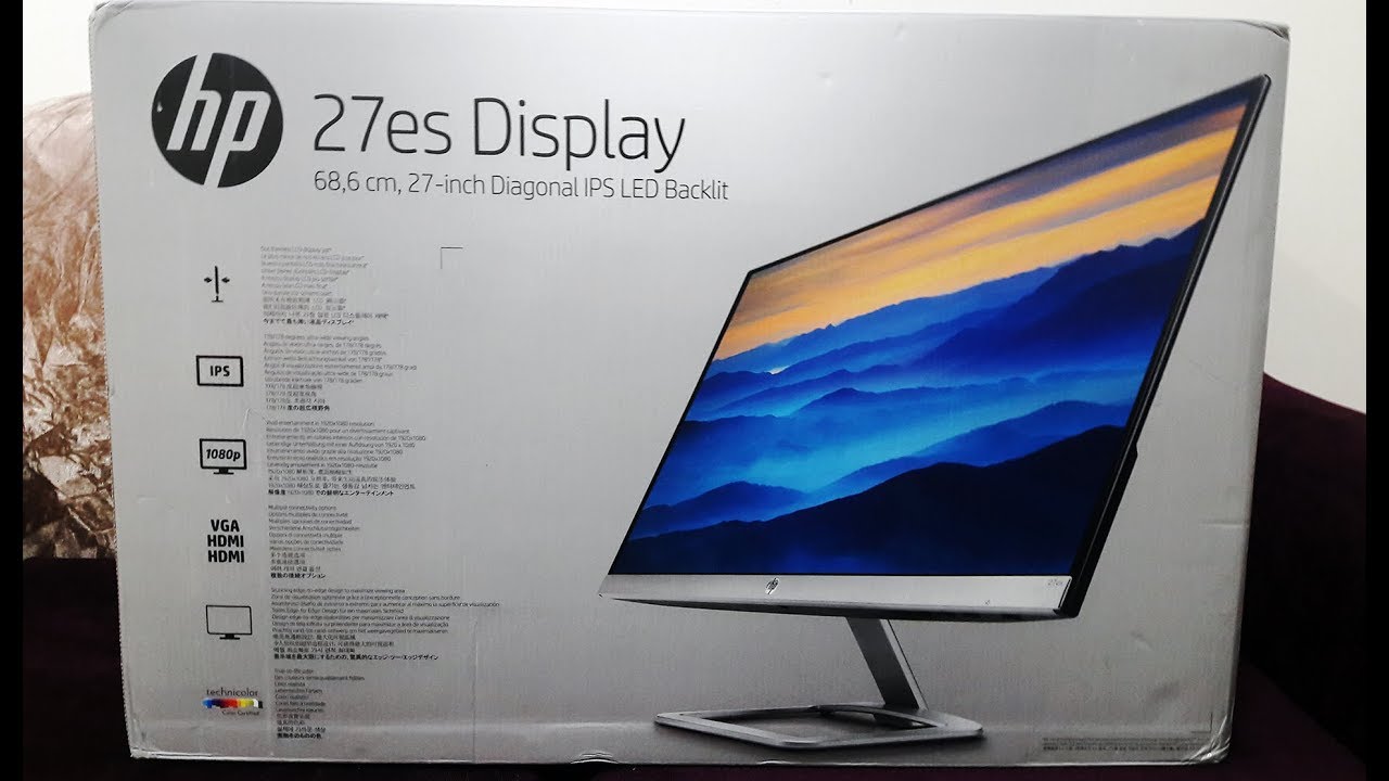 HP 27 ES IPS LED MONITOR