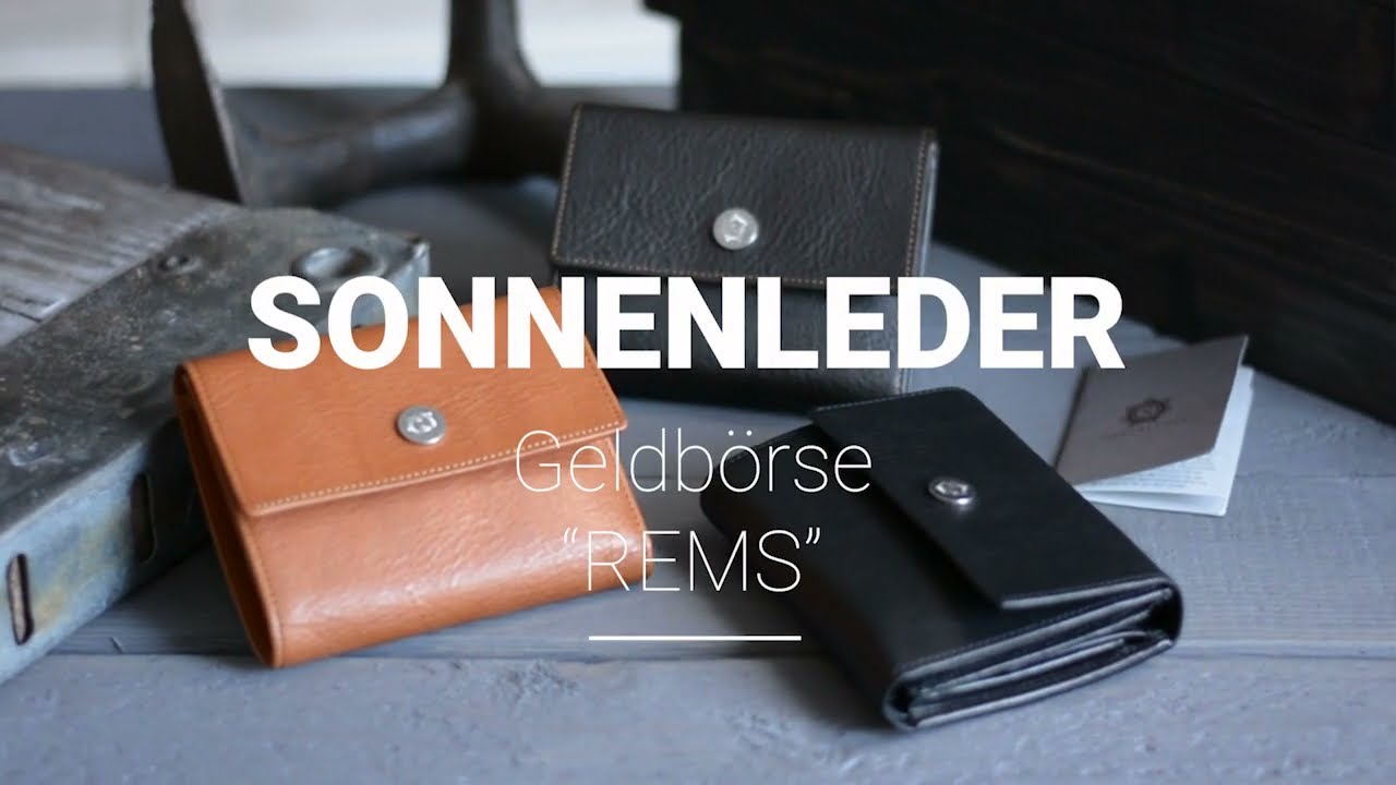 Sonnenleder Geldbörse REMS
