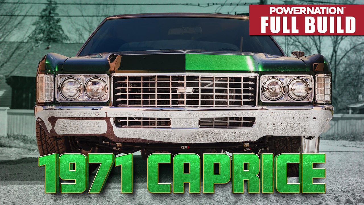 Full Build: 1971 Chevy Caprice Transformed into Fat Stacked 840 HP Head Turner