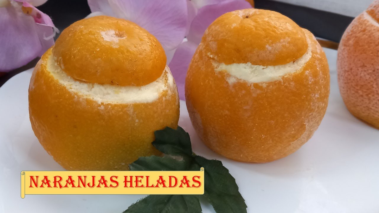 Naranjas Heladas en Monsieur Cuisine Connect/ Smart/ Plus/Thermomix/ Mambo