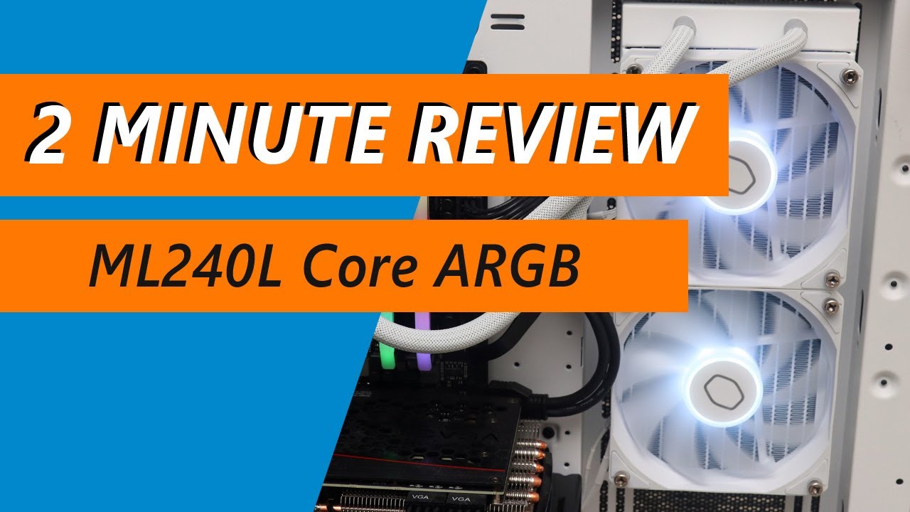 Why the Cooler Master MasterLiquid 240L Core ARGB is positively basic - Review