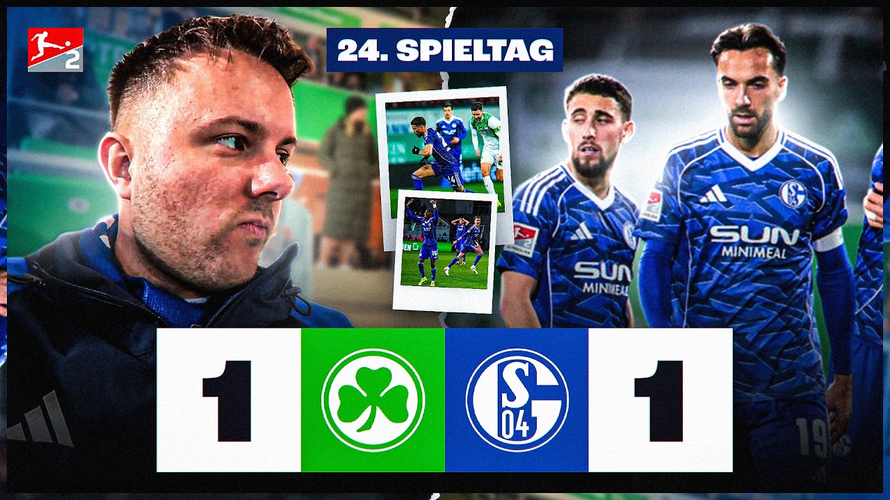 RÜCKSCHLAG im AUFSTIEGSRENNEN… 😬 TRAUMTOR 🚀 SpVgg Fürth vs Schalke 04 STADION VLOG 🏟️