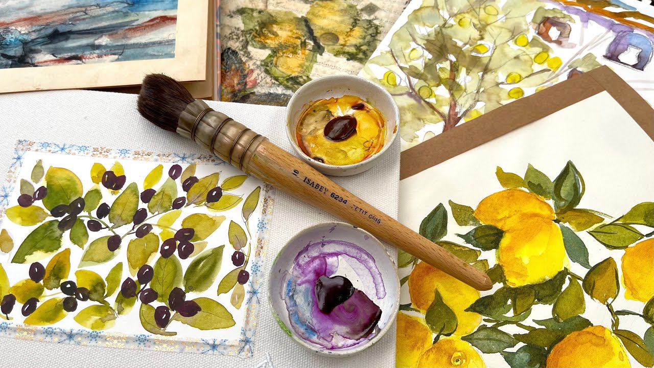 Review of Etchr Sketchbook and Helpful Tips about Etchr Watercolor Paper PLUS Sketchbook Flipthrough
