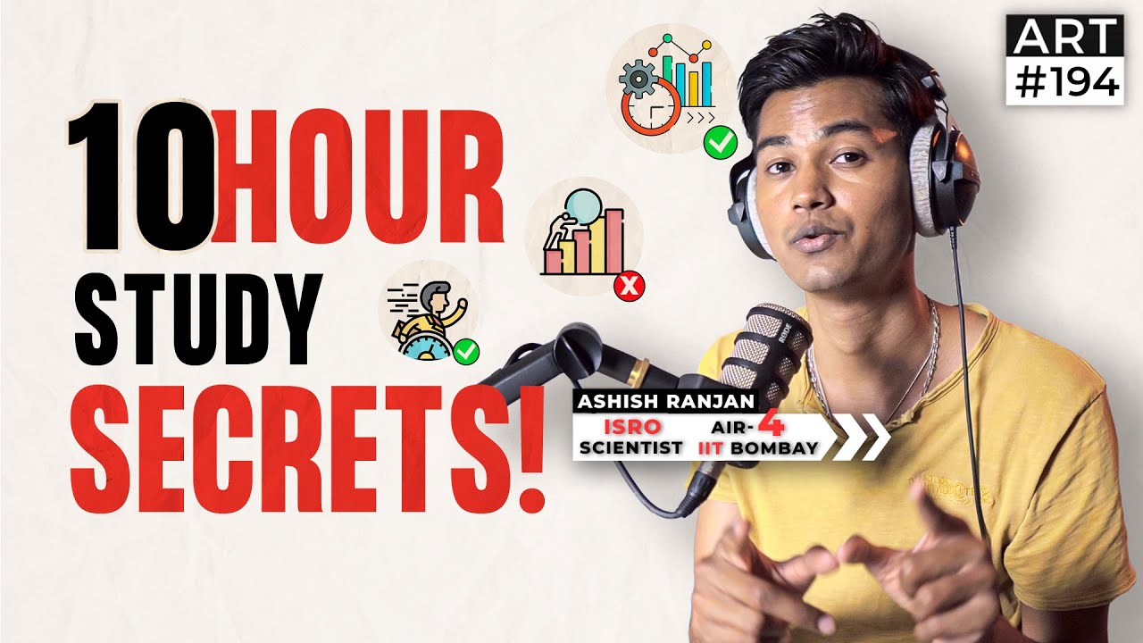 FULL DAY ROUTINE by AIR-4, IIT Bombay, ISRO, BARC #iitjee #neet #gate #isro #ART #podcast