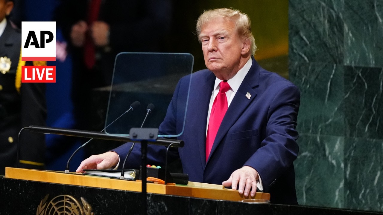 LIVE: Trump and other world leaders speak at UN General Assembly 2026