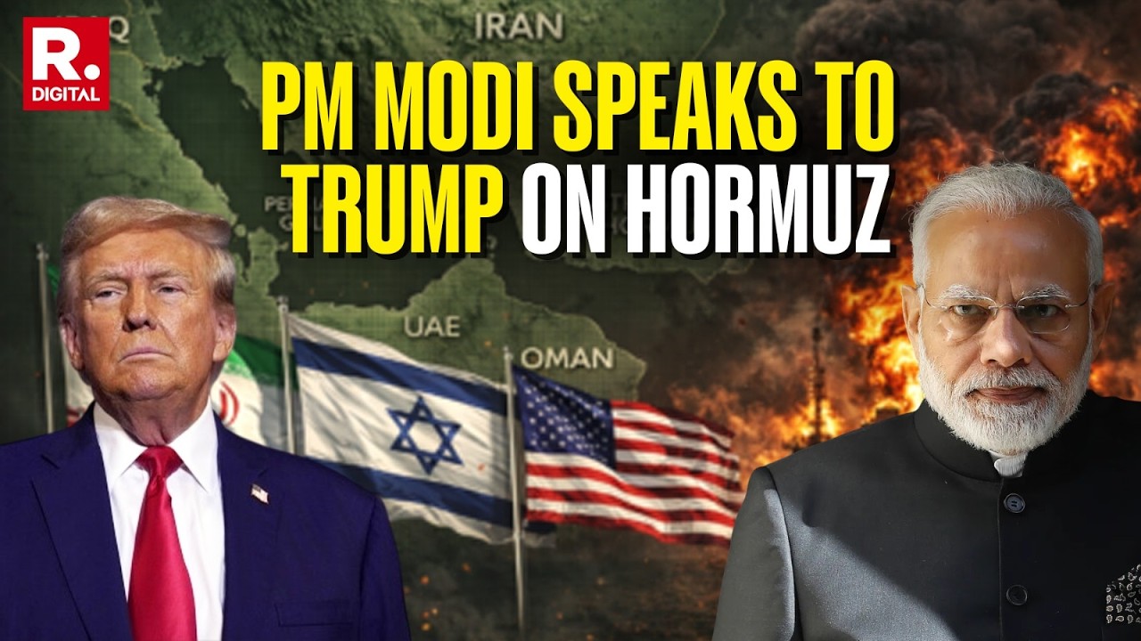 BREAKING: PM Modi Speaks to Trump on Hormuz | India Pushes to Keep Strait Open