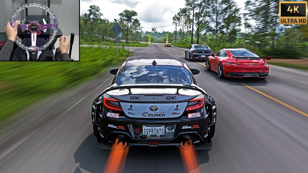 900HP Toyota GR86 VS Super Sport Cars | Forza Horizon 5 Steering Wheel Gameplay
